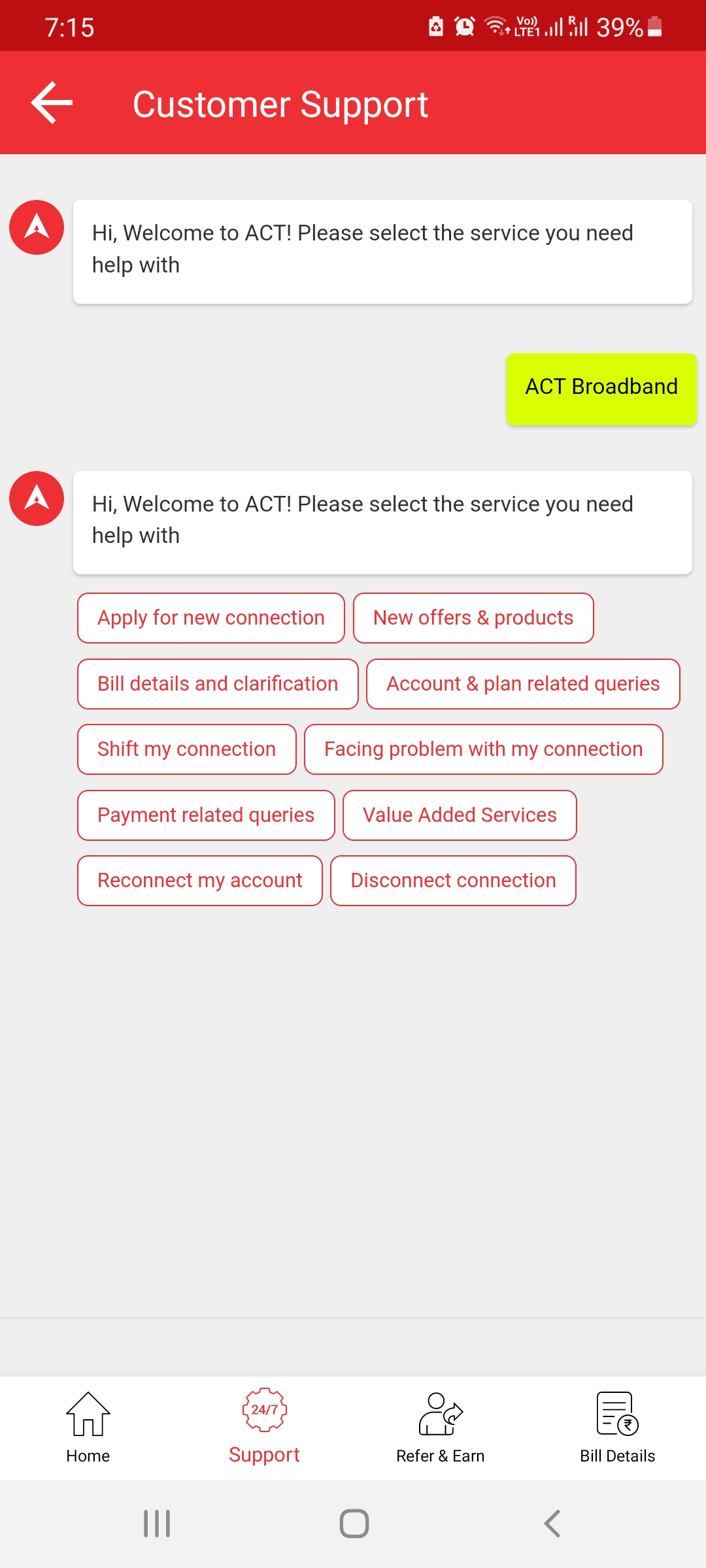Customer support | Bots using Python